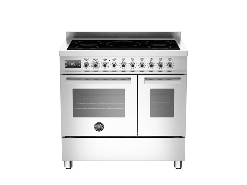 90 Cm Induction Top Electric Double Oven Bertazzoni